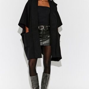 Free People cozy hooded duster